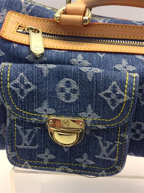 borsa louis vuitton blu jeans|louis vuitton monogram jeans.